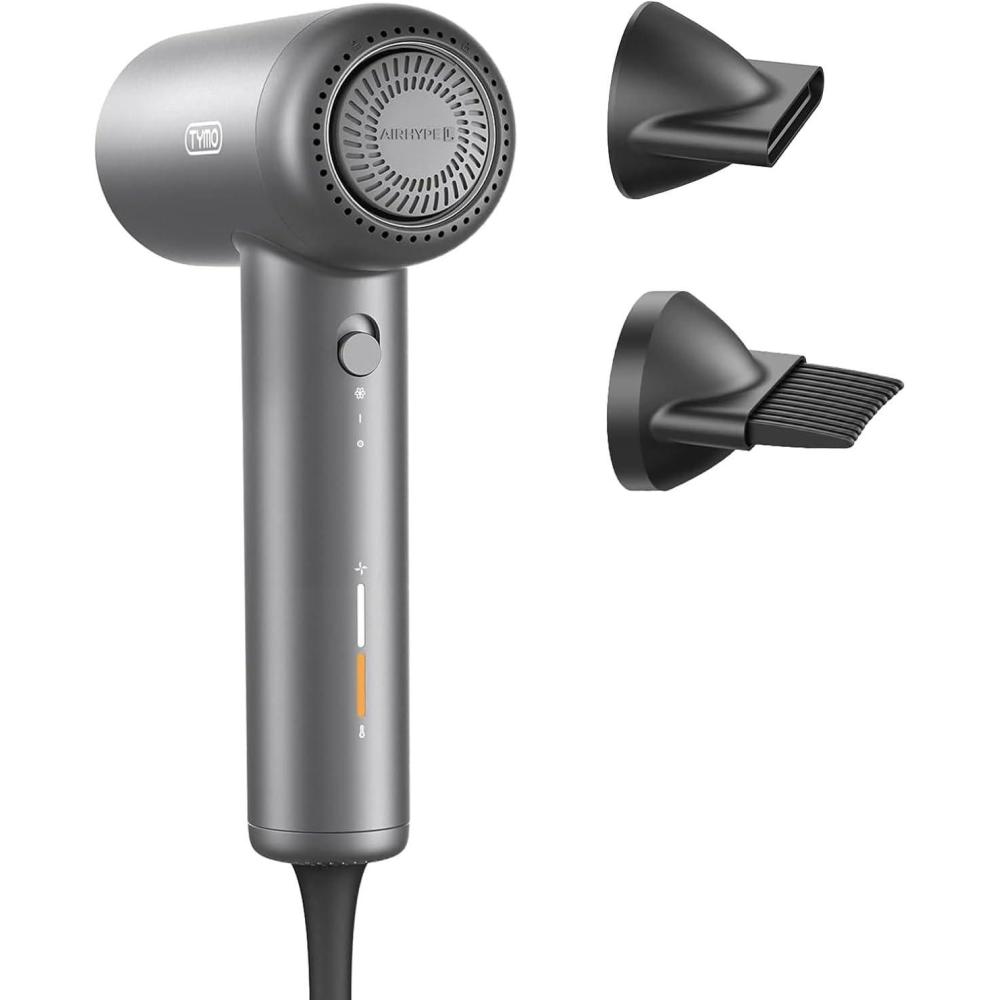 image:imageTYMO AIRHYPE Lite Hair Dryer x1 Comb Attachment x1 Concentrator Attachment x1